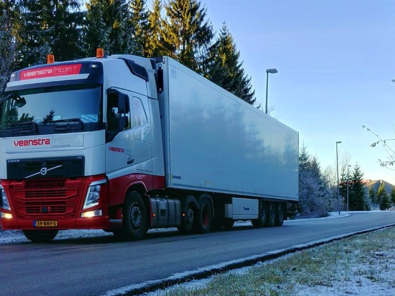 Temperature-controlled transport all over Europe